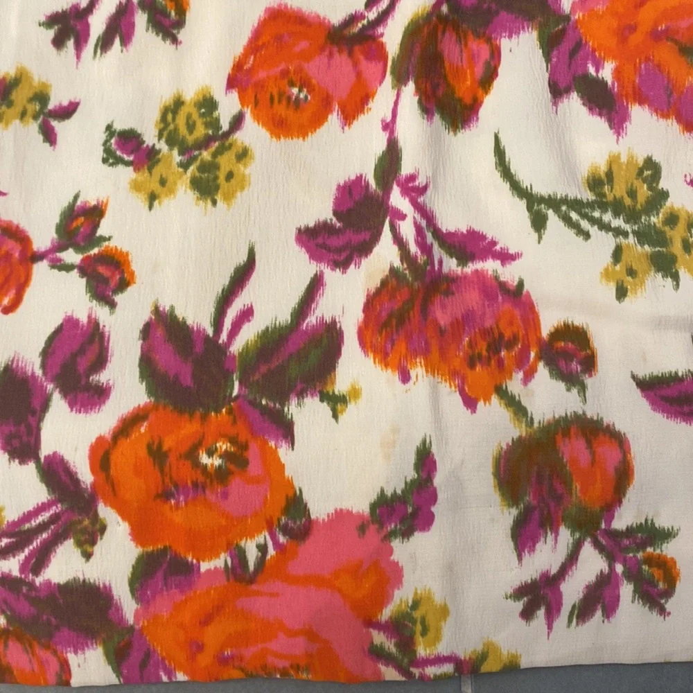 Vintage! floral wiggle dress - Picture 14 of 14